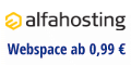 Webhosting preiswert! - Alfahosting.de